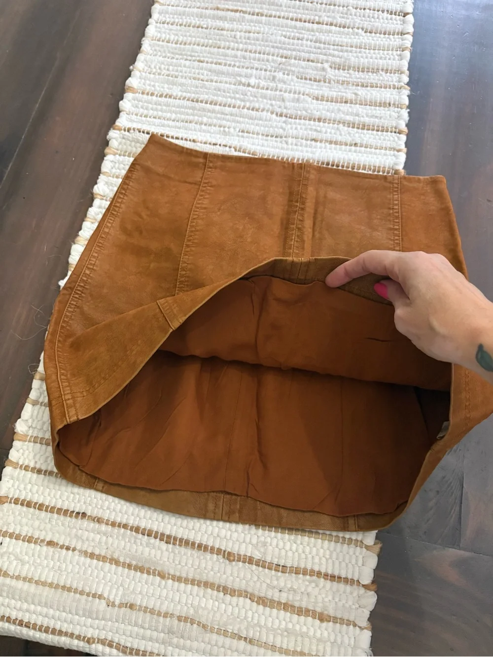 Free people mini skirt
